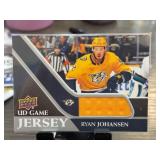 2020-21 Upper Deck Ryan Johansen Jersey Card