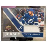2020-21 Upper Deck UD Game Jersey Victor Hedm
