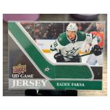 2020-21 Upper Deck Radek Faksa Jersey Card
