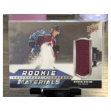 Bowen Byram Rookie Materials Jersey Card
