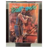 1996-97 Topps Finest Joe Dumars Card