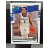 Brandon Boston Jr. Rated Rookie Card