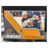 Upper Deck Patrice Bergeron UD Game Jersey