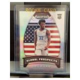 2020 Panini Prizm James Wiseman Rookie Card