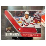 Teuvo Teravainen 2020-21 UD Game Jersey Card