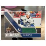 2020-21 Upper Deck Bo Horvat Jersey Card