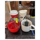 Starbucks Mug, Tumbler, and Keychain Lot