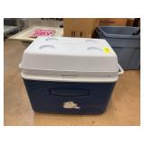 Rubbermaid Blue and White Cooler