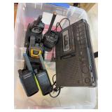 Walkie Talkies and Cassette AM/