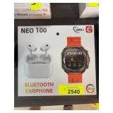 BBRJ NEO 100 Smart Watch and Earphone Set