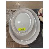 Yamaka China Monarch Oval Platter Set