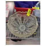 Pressed Glass Decorative Bowl