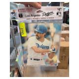 1989 Dodgers Glossy Pictures Set of 4