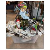Christmas Decor, Metal and Plush