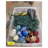 Mongoose Bike Seat, Ornaments, Lights Lot