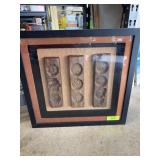 Uttermost Framed Carved Wood Molds Art