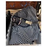 New Day Striped Navy Tops, Size S