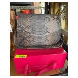 Anima Iris Python Embossed Handbag