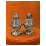 N.S. & Co Sterling Silver Salt and Pepper Shakers
