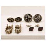 Four Pairs of Cufflinks
