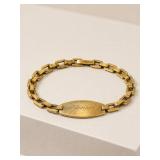 Forstner Gold Encased ID Bracelet