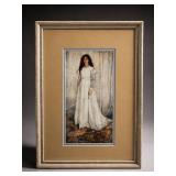 Framed Print of Whistlerï¿½s Symphony in White,