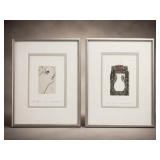 Deanna Henion Signed Engraving Pair