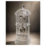 Crystal Legends Pendulum Crystal Table Clock