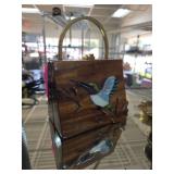 Timmy Woods Beverly Hills Wooden Purse