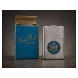 Golden Bell Lighter With Emblem and Box