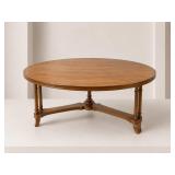 Drexel Heritage Round Wood Coffee Table