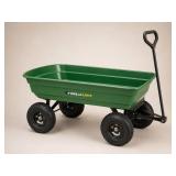 Gorilla Carts Poly Garden Utility Cart