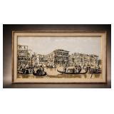 Framed Print Grand Canal by Francesco Guardi