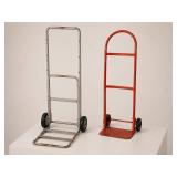 Steel Hand Truck with Rubber Wheels