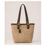 Coach Suede and Leather Tote Bag