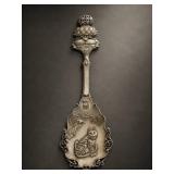 1988 Seoul Olympic Games Pewter Souvenir Spoon