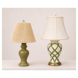Ceramic Table Lamps with Shades