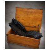 Wooden Chest With AK-47 Magazines