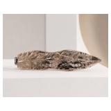 Mimi di N Leaf-Form Silver Brooch
