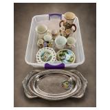 Decorative Porcelain and Metalware