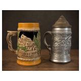 Decorative Beer Steins, Japan