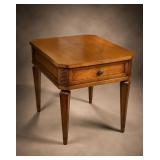 Drexel Wood Side Table with Drawer
