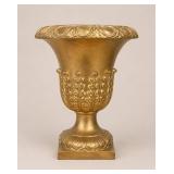 A.A.F. Gold Painted Decorative Urn