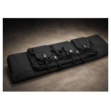 Black Tactical Rifle Case with Pockets