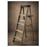 Husky 6ft Aluminum Step Ladder