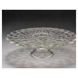 Indiana Glass Whitehall Cake Platter