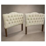 Tufted Upholstered Twin Headboards