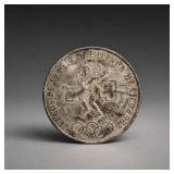 1968 Mexico 25 Pesos Olympic Silver Coin