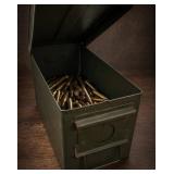 Metal Ammo Box With 25.06 NATO Rounds