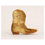 Frankoma Pottery Cowboy Boot Figurine